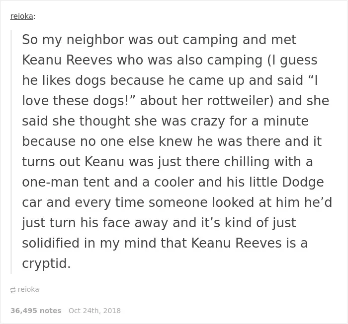 20 Tumblr Posts That Prove How Lucky We Are To Have Keanu Reeves