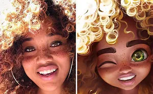 I Painted 26 People As Disney-Worthy Cartoon Characters, And Here’s The Result