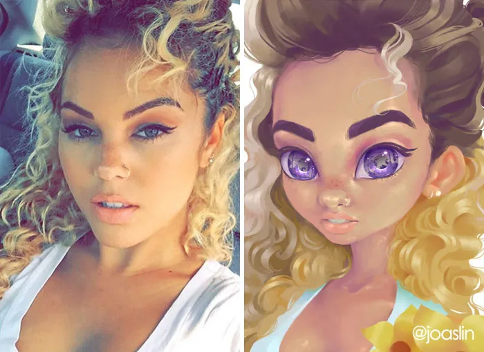 I Painted 26 People As Disney-Worthy Cartoon Characters, And Here’s The Result