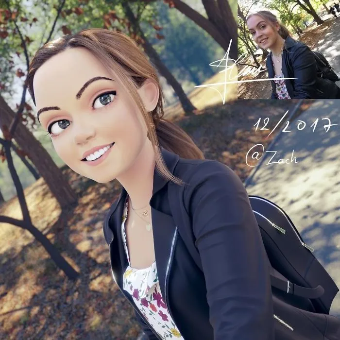 Artist Continues To Transform Strangers Into Pixar-Like Cartoons, And The Result Is Pretty Amazing