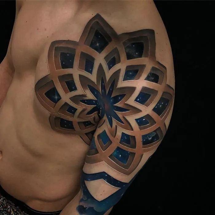 Artist Creates Amazing 3D Tattoos That Will Make You Look Twice