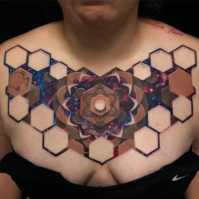 Artist Creates Amazing 3D Tattoos That Will Make You Look Twice