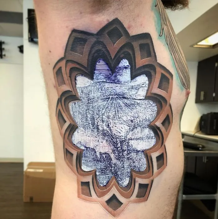 Artist Creates Amazing 3D Tattoos That Will Make You Look Twice