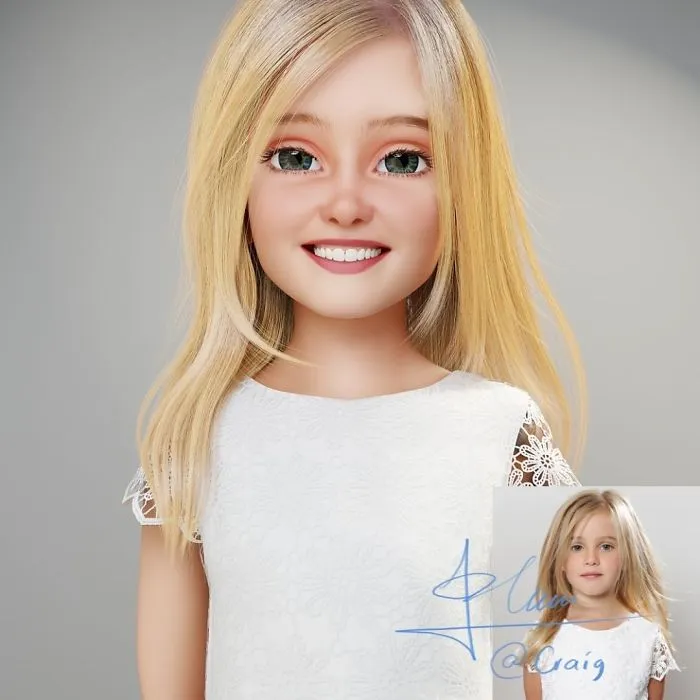Este artista transforma a desconocidos en personajes como los de Pixar, y el resultado es increíble (Nuevas imágenes)