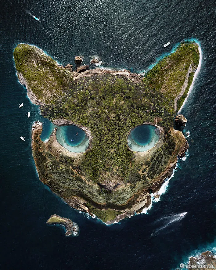 Artist Inspired By Pareidolia Adds Faces Where They Don't Occur Naturally