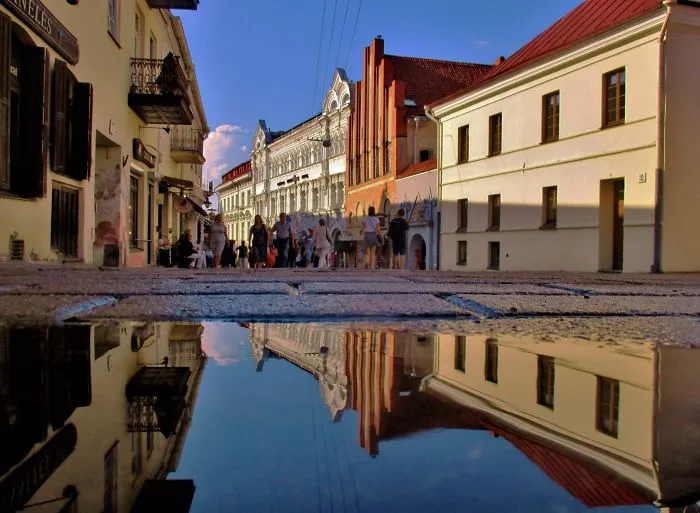 I Capture The Beauty Of Vilnius City In The Rain