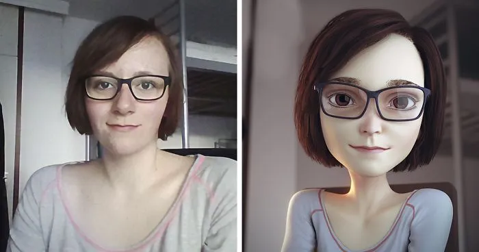 Artist Continues To Transform Strangers Into Pixar-Like Cartoons, And The Result Is Pretty Amazing