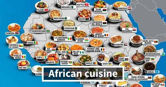 30 Maps Reveal The Tastiest Dishes Around The World
