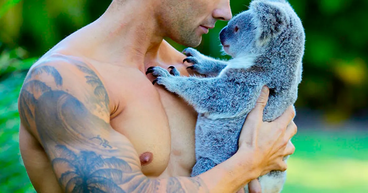 Estos bomberos australianos posan con animales para el calendario benéfico de 2019, y las fotos podrían causar incendios
