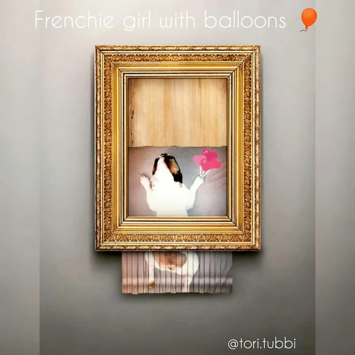 People Are Posting Parodies Of Banky's Self Shredding Art, And It's Beyond Funny