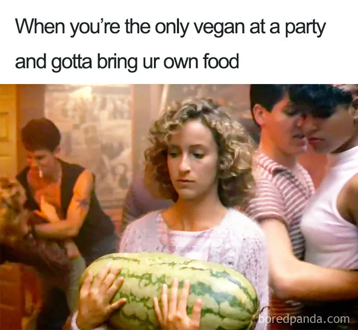 Always The Only Vegan Around