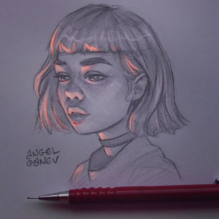 Bulgarian Artist Makes Incredible Illustrations That Glow From Within