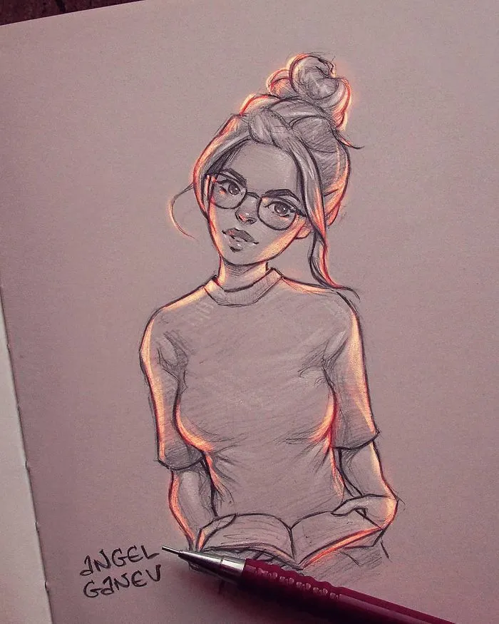 Bulgarian Artist Makes Incredible Illustrations That Glow From Within