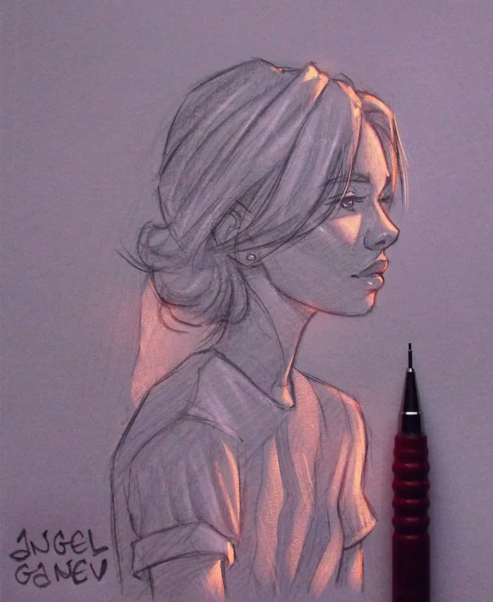 Bulgarian Artist Makes Incredible Illustrations That Glow From Within