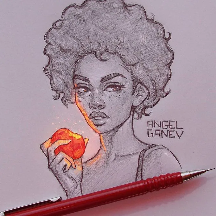 Bulgarian Artist Makes Incredible Illustrations That Glow From Within
