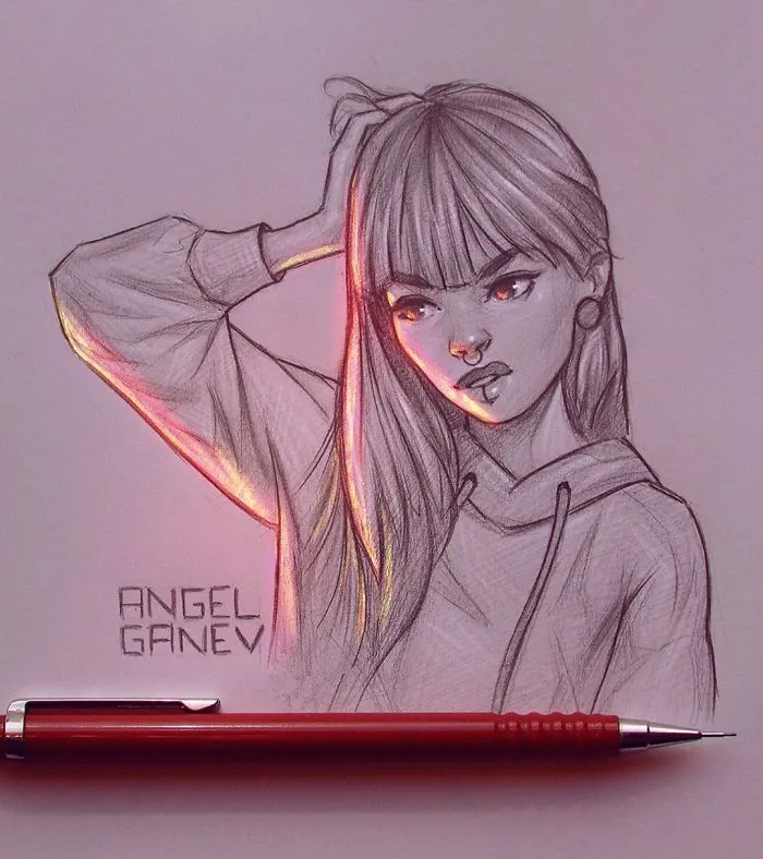 Bulgarian Artist Makes Incredible Illustrations That Glow From Within
