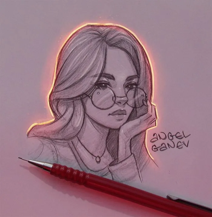 Bulgarian Artist Makes Incredible Illustrations That Glow From Within