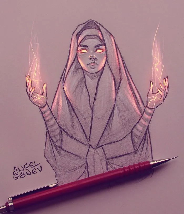 Bulgarian Artist Makes Incredible Illustrations That Glow From Within