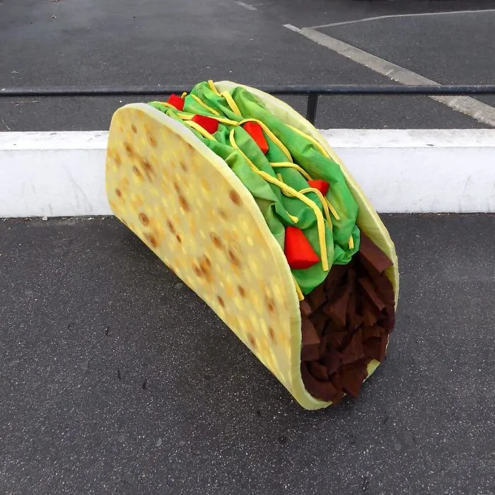 French Street Artist Takes Recycling To Another Level By Transforming Discarded Mattresses Into Delicious Food Sculptures