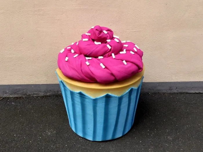 French Street Artist Takes Recycling To Another Level By Transforming Discarded Mattresses Into Delicious Food Sculptures