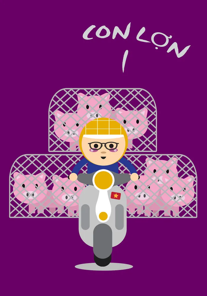 I Illustrate The Amazing Loads Of Motorbikes In Hanoi, Vietnam (Part 3)