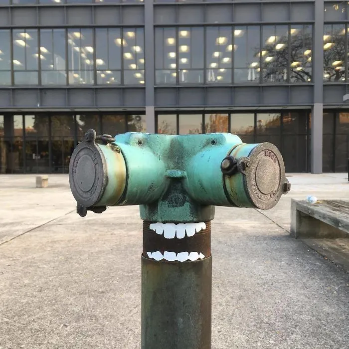 I Transform Public Objects Into Characters With Custom Designed Stickers