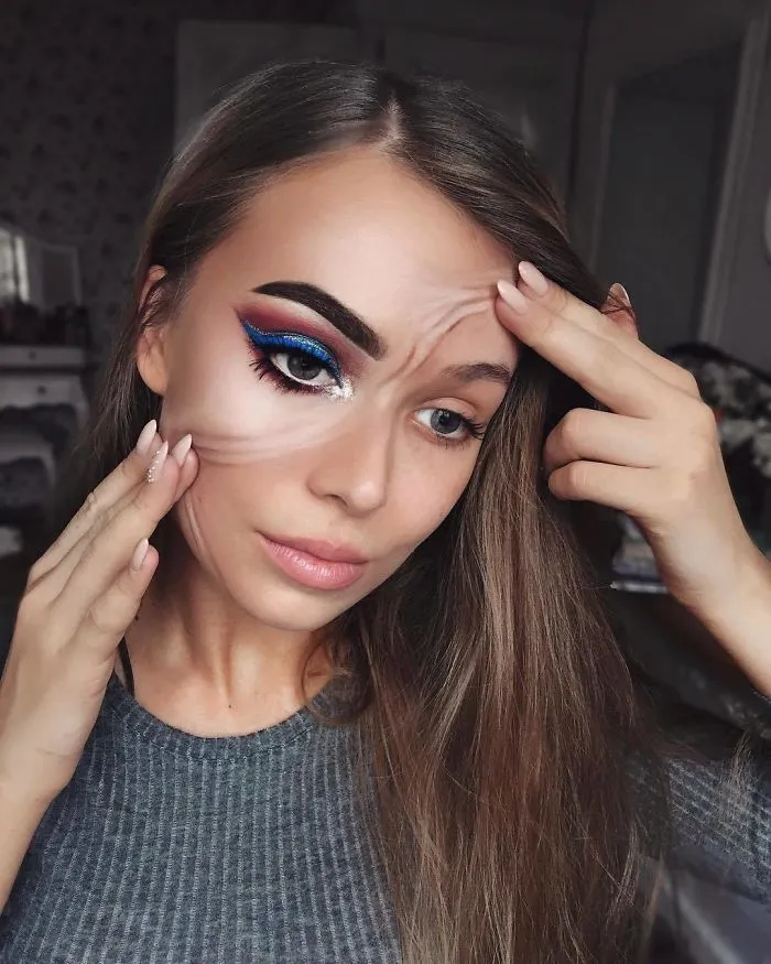 I Transform Myself With Halloween Makeup