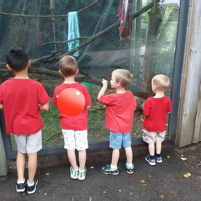 When You Go Out, Color Code Your Brood. Makes It Easier To Spot Them In The Crowd