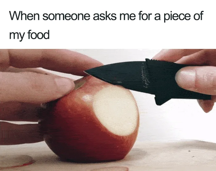 Sure, I'll Share