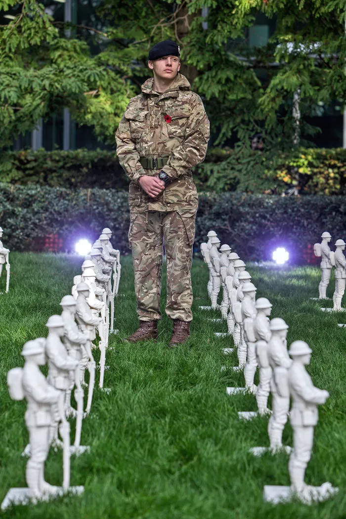 Remembrance Art Trail Returns To Canary Wharf To Mark Wwi Centenary