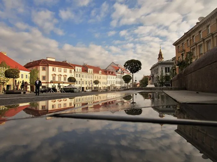 I Capture The Beauty Of Vilnius City In The Rain