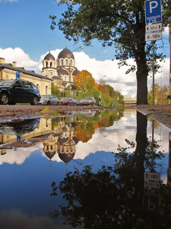 I Capture The Beauty Of Vilnius City In The Rain