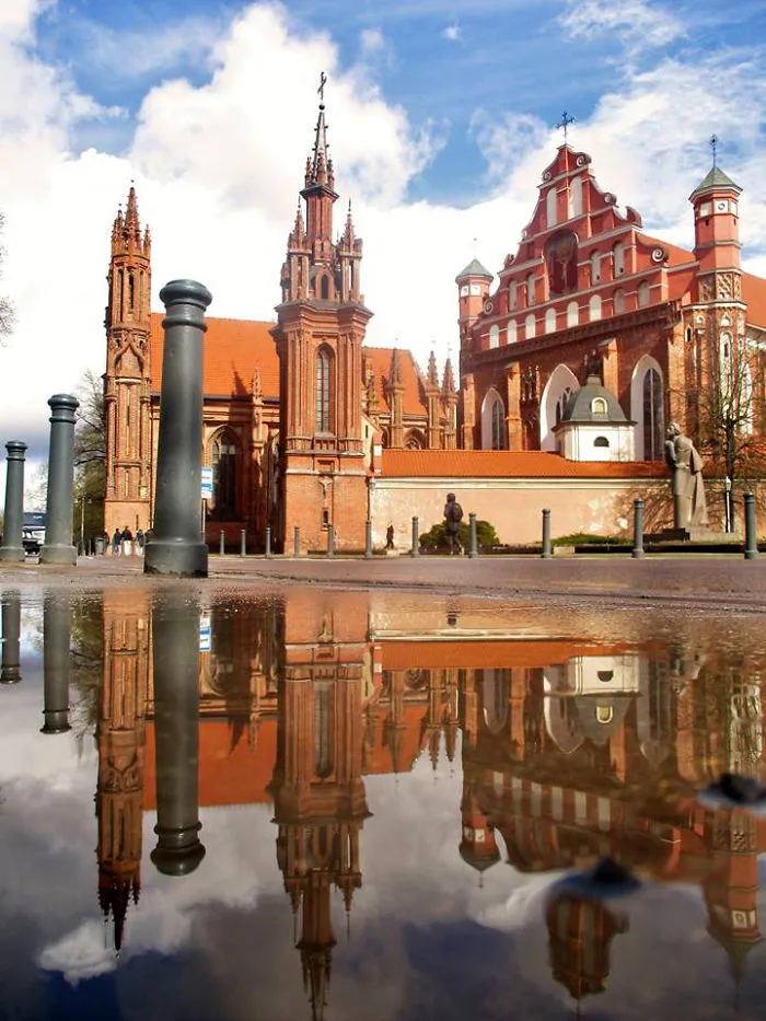 I Capture The Beauty Of Vilnius City In The Rain