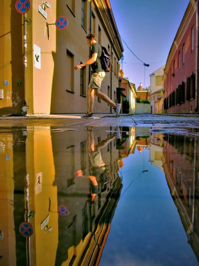I Capture The Beauty Of Vilnius City In The Rain
