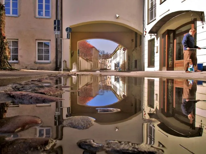 I Capture The Beauty Of Vilnius City In The Rain