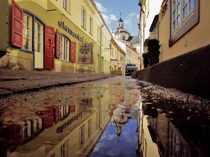 I Capture The Beauty Of Vilnius City In The Rain