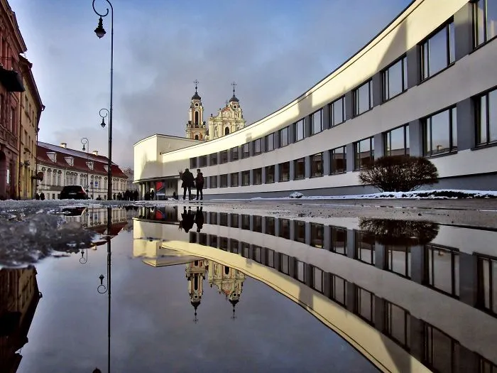 I Capture The Beauty Of Vilnius City In The Rain