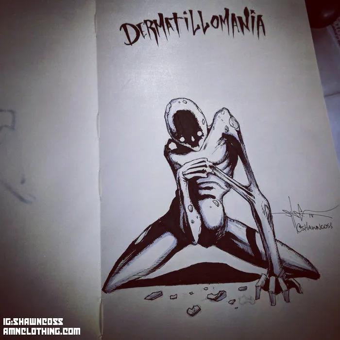 Dermatillomania