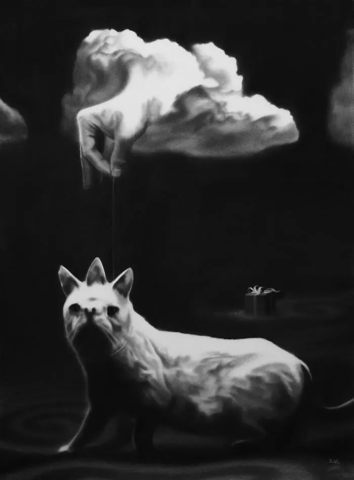 A Surreal Charcoal Drawing On Paper Ive Recently Made