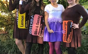 My Coworkers Love Essential Oils So Much That They Dressed Up As Doterra Essential Oils.