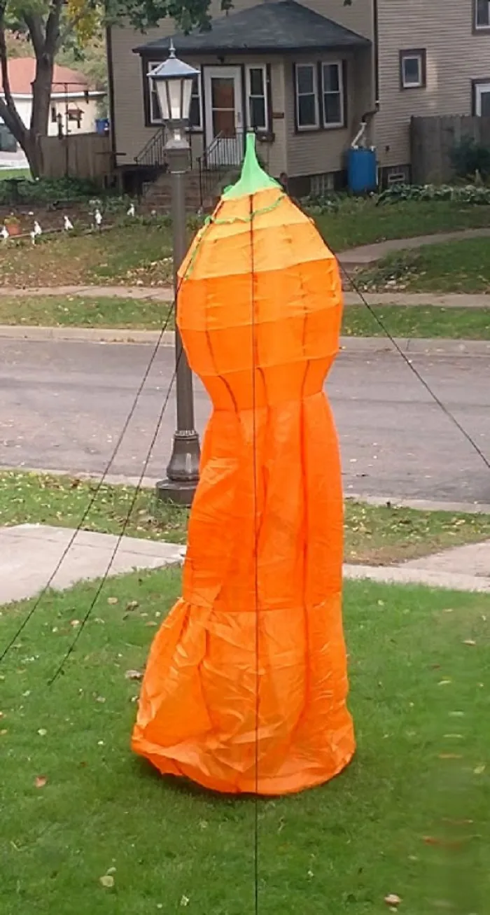 My Neighbor's Halloween Decoration