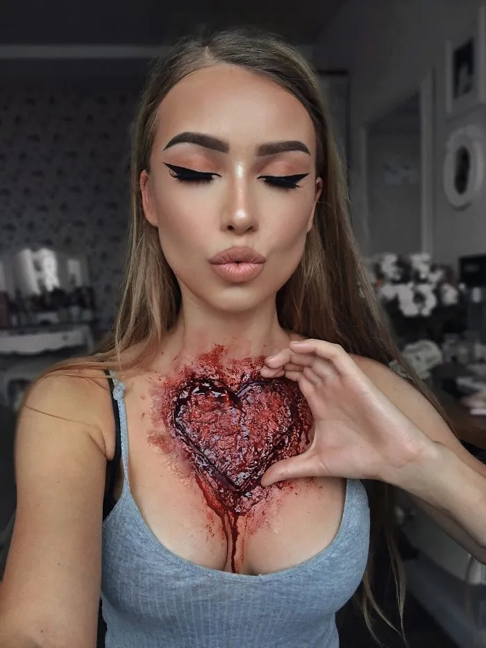 Hace un año descubrí que mi verdadera pasión era el maquillaje, aquí tenéis +20 looks de miedo (NSFW)
