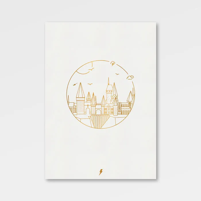 Hogwarts Minimal Poster