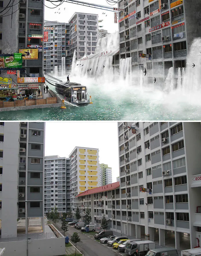 I Turned Singapore Into An Underwater Haven