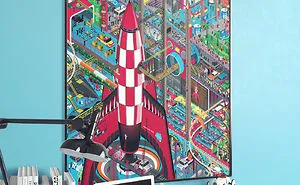 I Made A Poster All About A Space Tourism Rocket Of The Future!