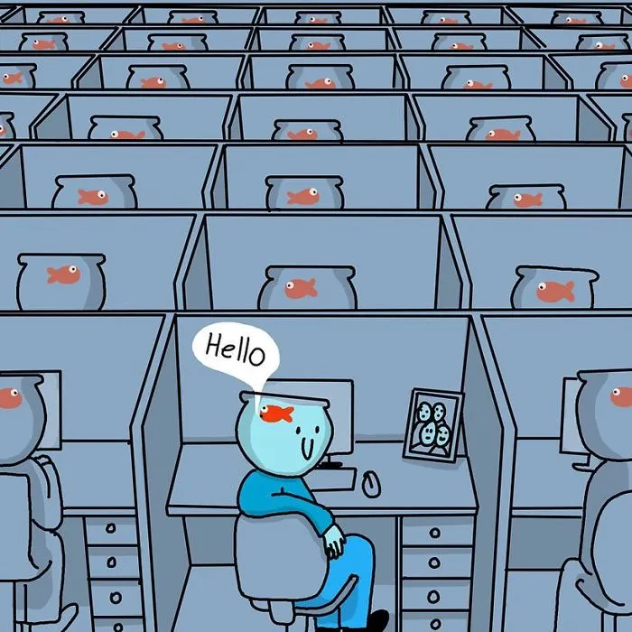 I Illustrate How We Are All Looking For Connection And Communication