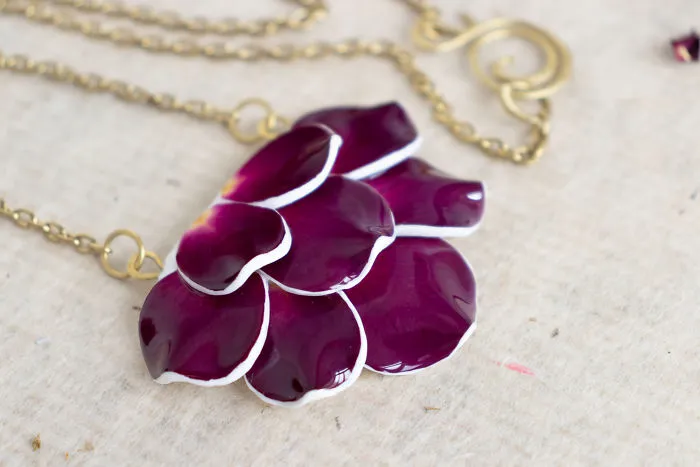 Real Rose Necklace