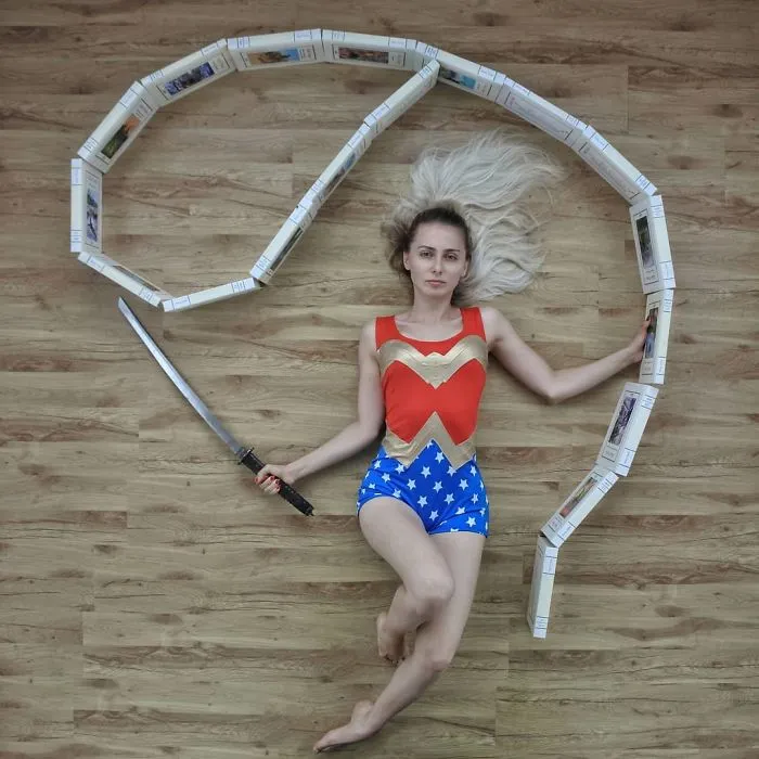 Book-Lover Turns Her Massive Library Into Art, And Her 140k Instagram Followers Approve