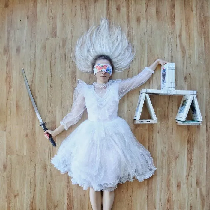 Book-Lover Turns Her Massive Library Into Art, And Her 140k Instagram Followers Approve