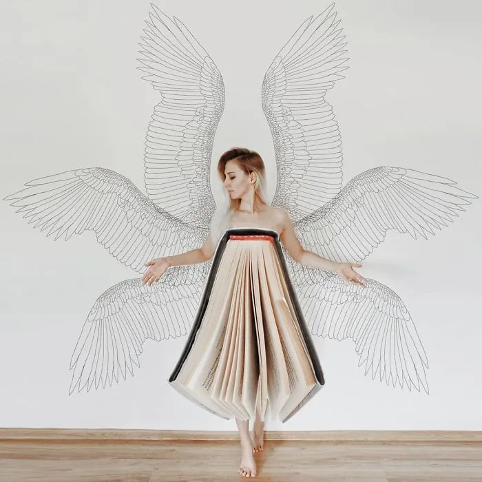 Book-Lover Turns Her Massive Library Into Art, And Her 140k Instagram Followers Approve